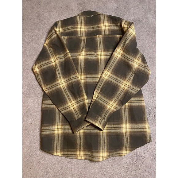 Vintage Field & Stream Shirt Button Down Heavy Warm Flannel Size L - Picture 2 of 6